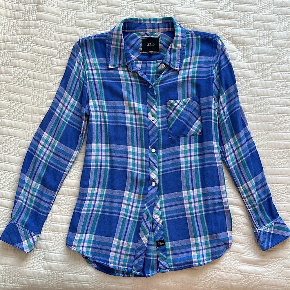 Rails Women’s Hunter Plaid Button Down Shirt